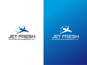 Logo Design by Atvento Graphics for Jet Fresh Aviation Management, LLC.  | Design: #30353384