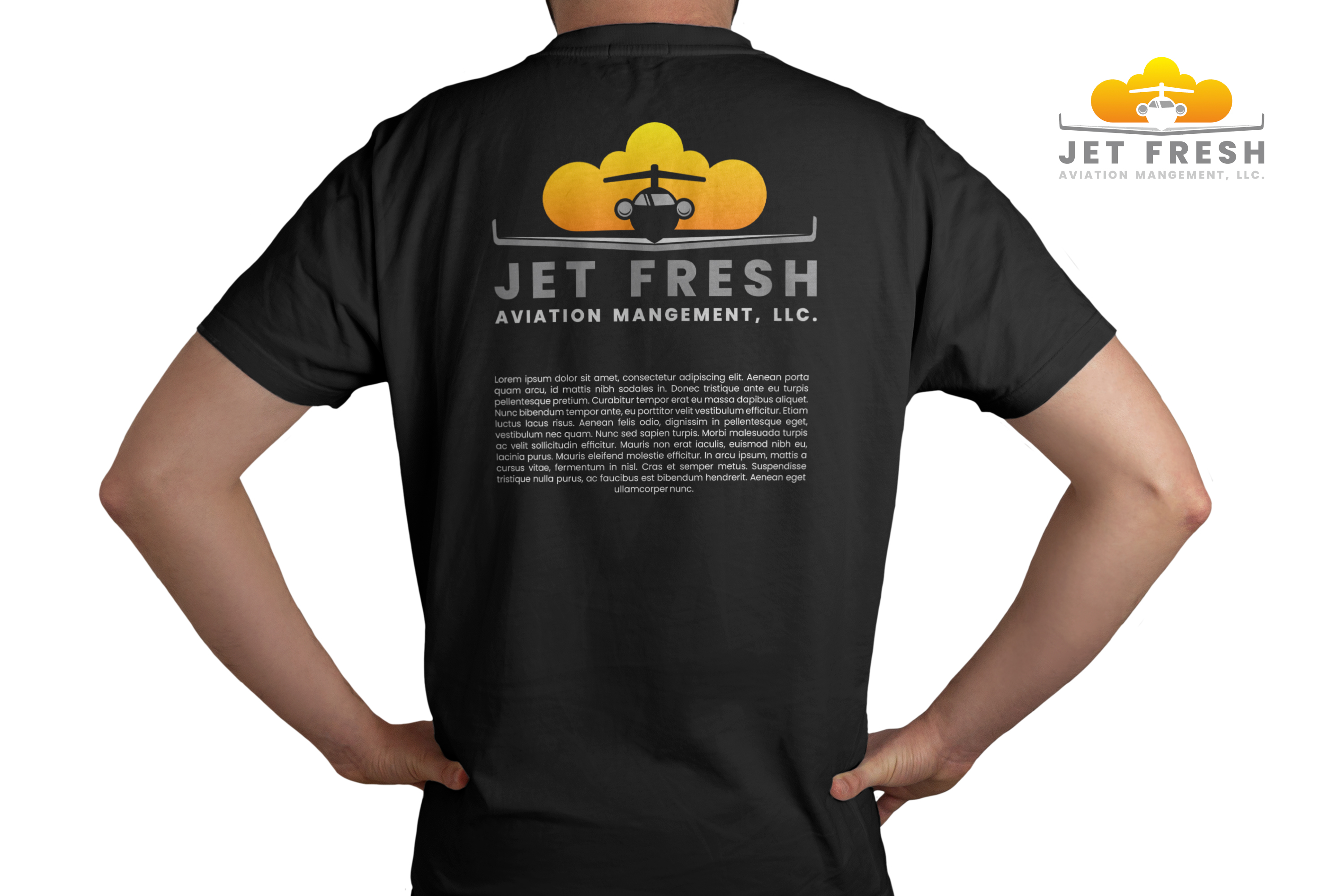 Logo Design by aquabomb26 for Jet Fresh Aviation Management, LLC.  | Design #30339855