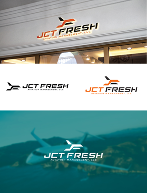 Logo Design by AL-BARAKAH for Jet Fresh Aviation Management, LLC.  | Design: #30351594