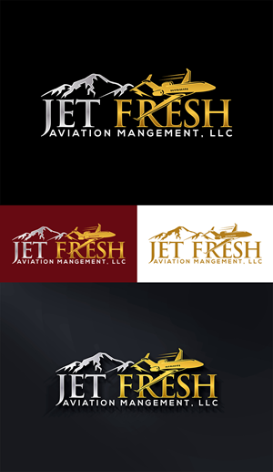 Logo Design by Imran_me for Jet Fresh Aviation Management, LLC.  | Design: #30350764