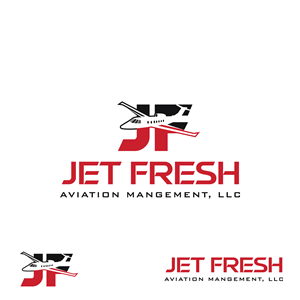 Logo Design by EnaGraph for Jet Fresh Aviation Management, LLC.  | Design: #30347131