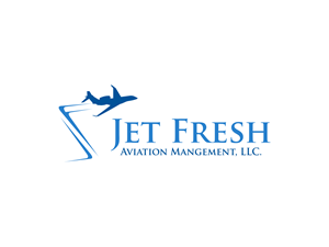 Logo Design by BNdesigner for Jet Fresh Aviation Management, LLC.  | Design: #30346527