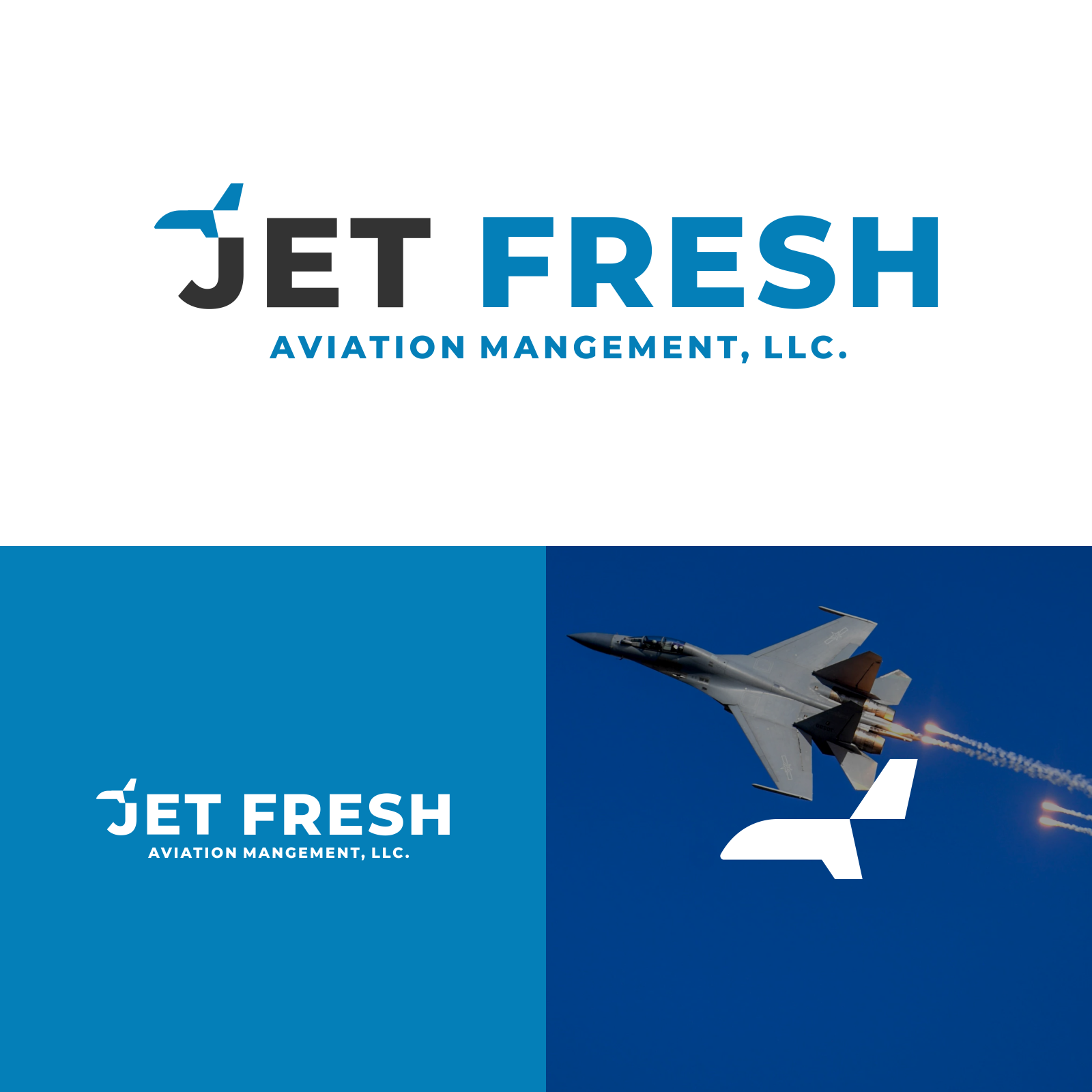 Design de Logo par M.Syaiful Huda pour Jet Fresh Aviation Management, LLC.  | Design #30340344