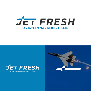 Logo Design by M.Syaiful Huda for Jet Fresh Aviation Management, LLC.  | Design: #30340361