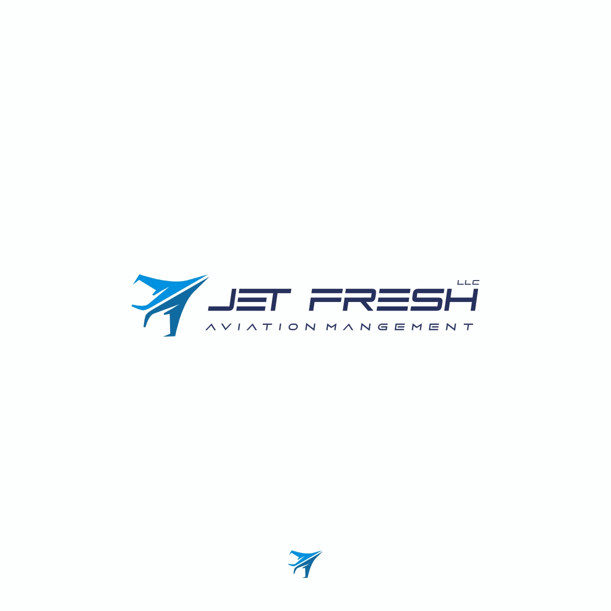 Logo Design by Ashani Bhattacharya for Jet Fresh Aviation Management, LLC.  | Design #30344706