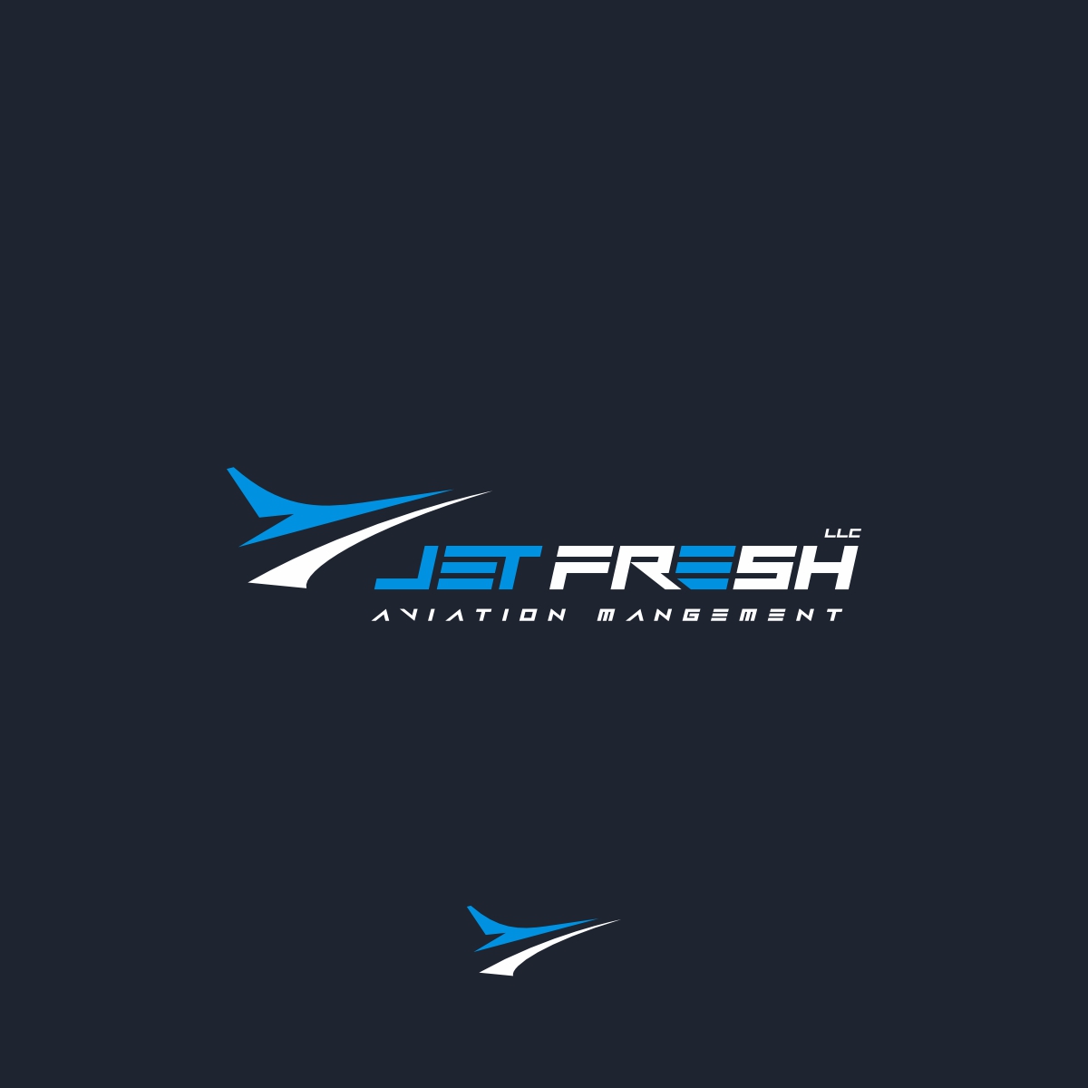 Logo Design by Ashani Bhattacharya for Jet Fresh Aviation Management, LLC.  | Design #30344851