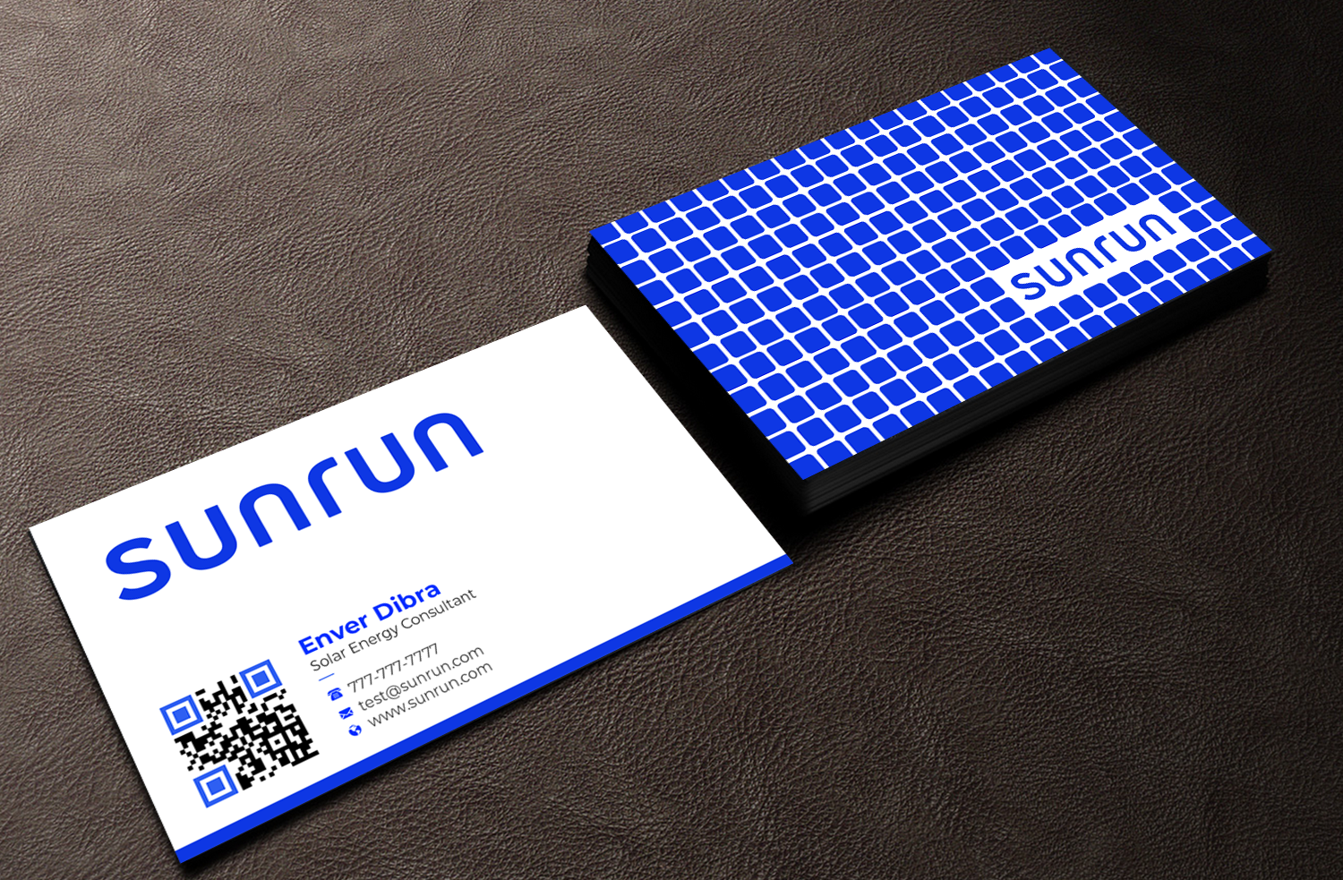 Business Card Design by Graphixpointt for Sunrun | Design #30341950