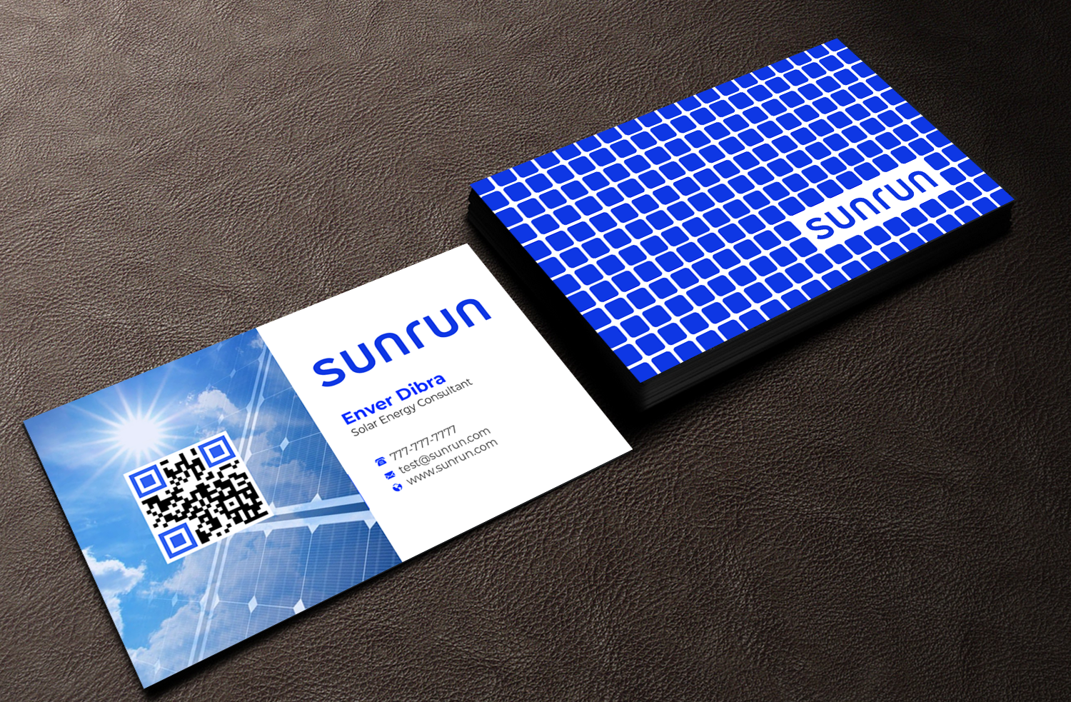 Design de Carte de Visite par Graphixpointt pour Sunrun | Design #30341951