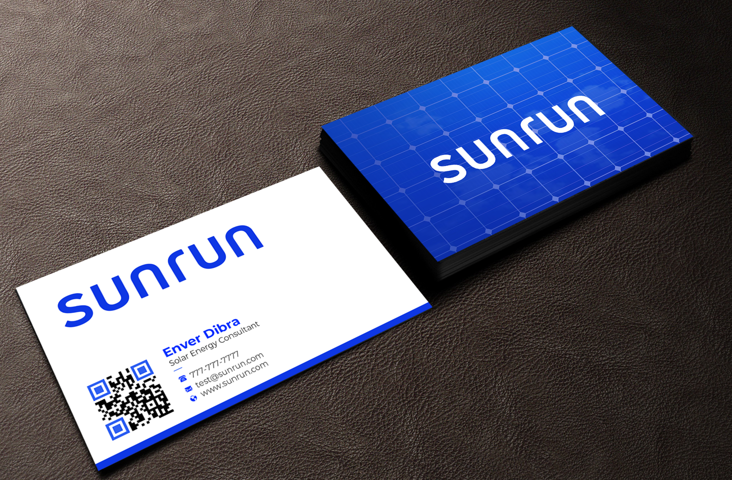 Design de Carte de Visite par Graphixpointt pour Sunrun | Design #30341978
