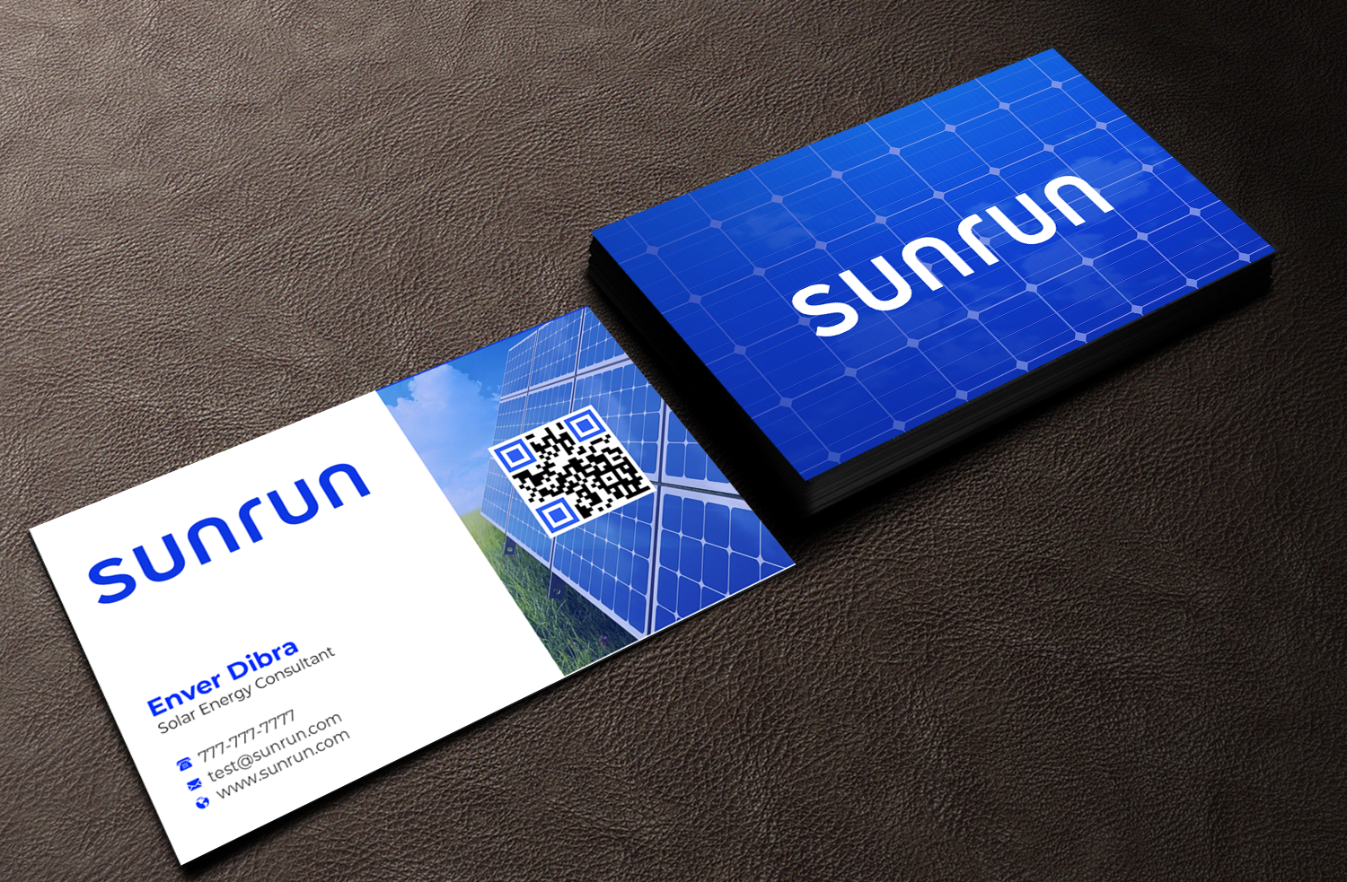 Business Card Design by Graphixpointt for Sunrun | Design #30341996