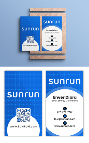 Business Card Design by debdesign for Sunrun | Design: #30344434