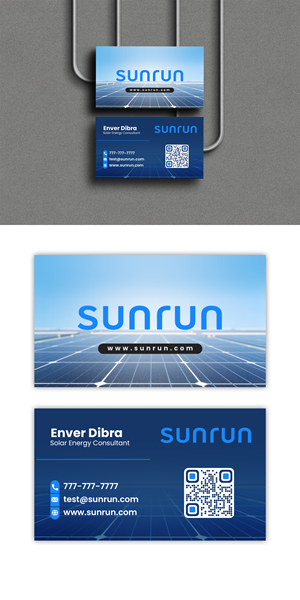 Business Card Design by debdesign for Sunrun | Design: #30344436