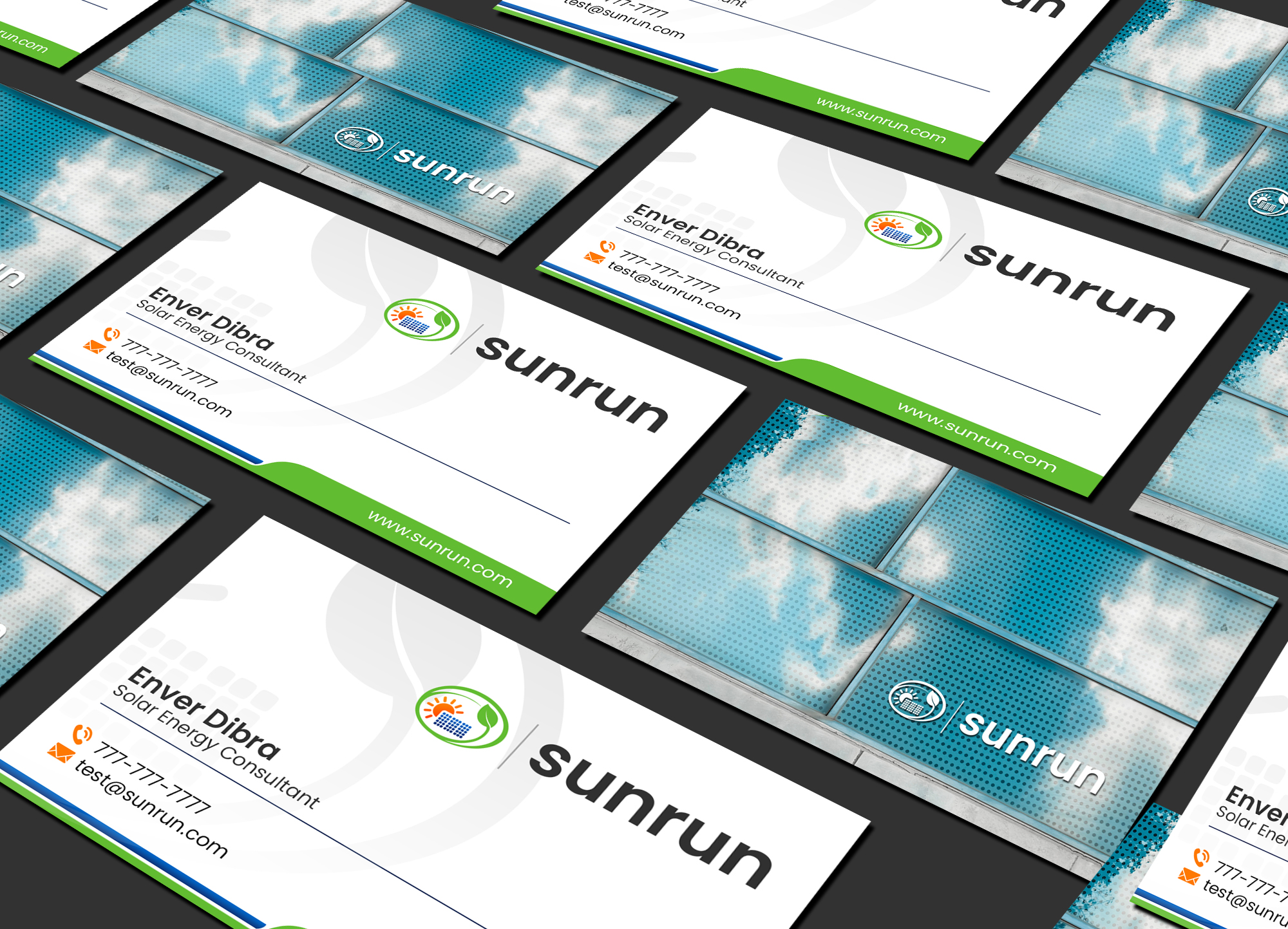 Business Card Design by Creations Box 2015 for Sunrun | Design #30346298