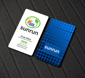 Business Card Design by Creations Box 2015 for Sunrun | Design: #30346791