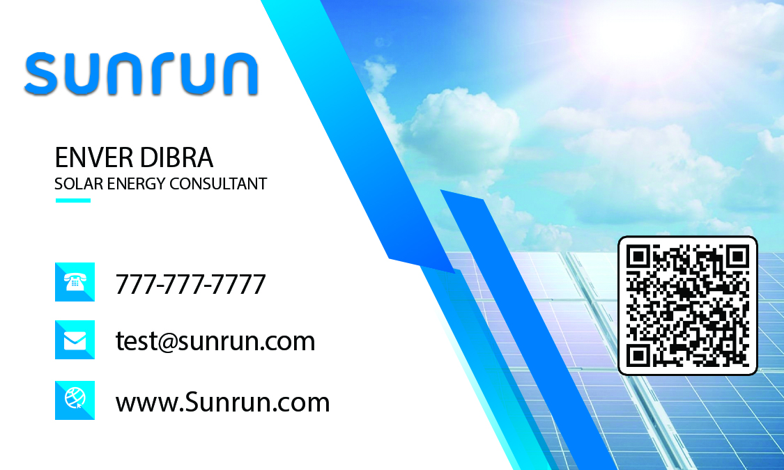 Business Card Design by Next Empire for Sunrun | Design #30346522