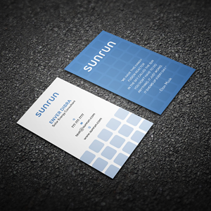 Design de Carte de Visite par Bikash Das pour Sunrun | Design : #30346080