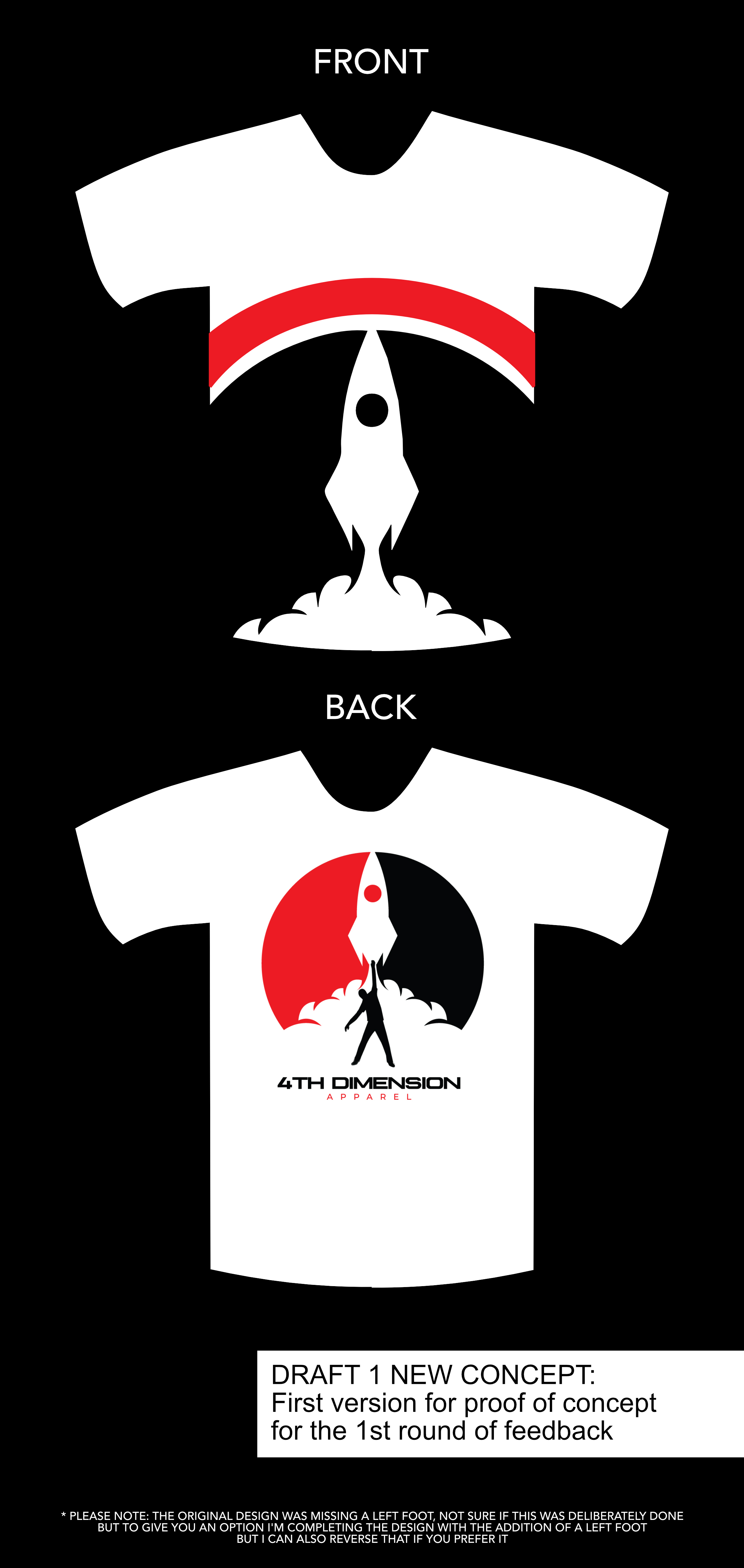 T-shirt Design by AnninWonderland for 4th Dimension Apparel | Design #30382502