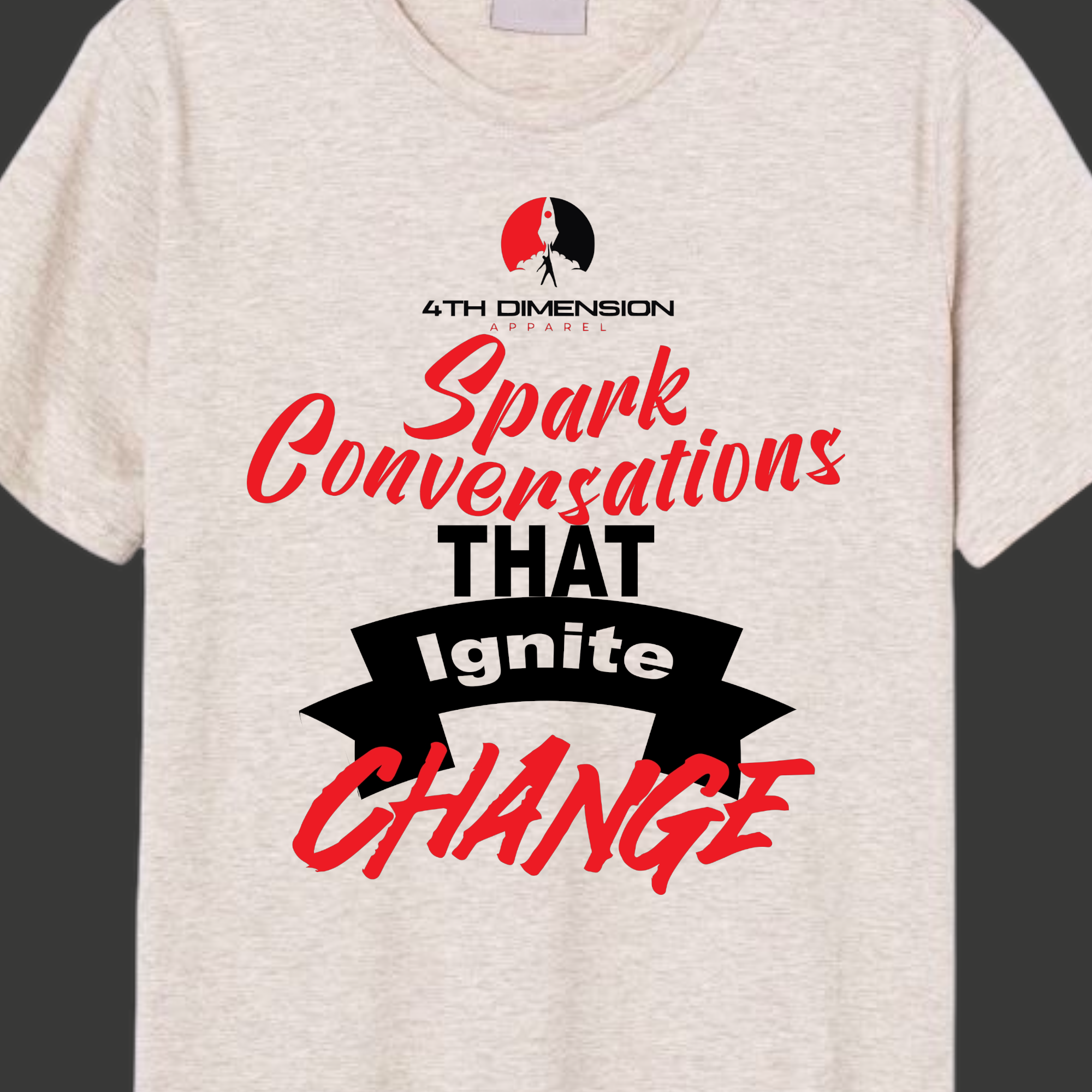 T-shirt Design by Foulanan Design for 4th Dimension Apparel | Design #30345703