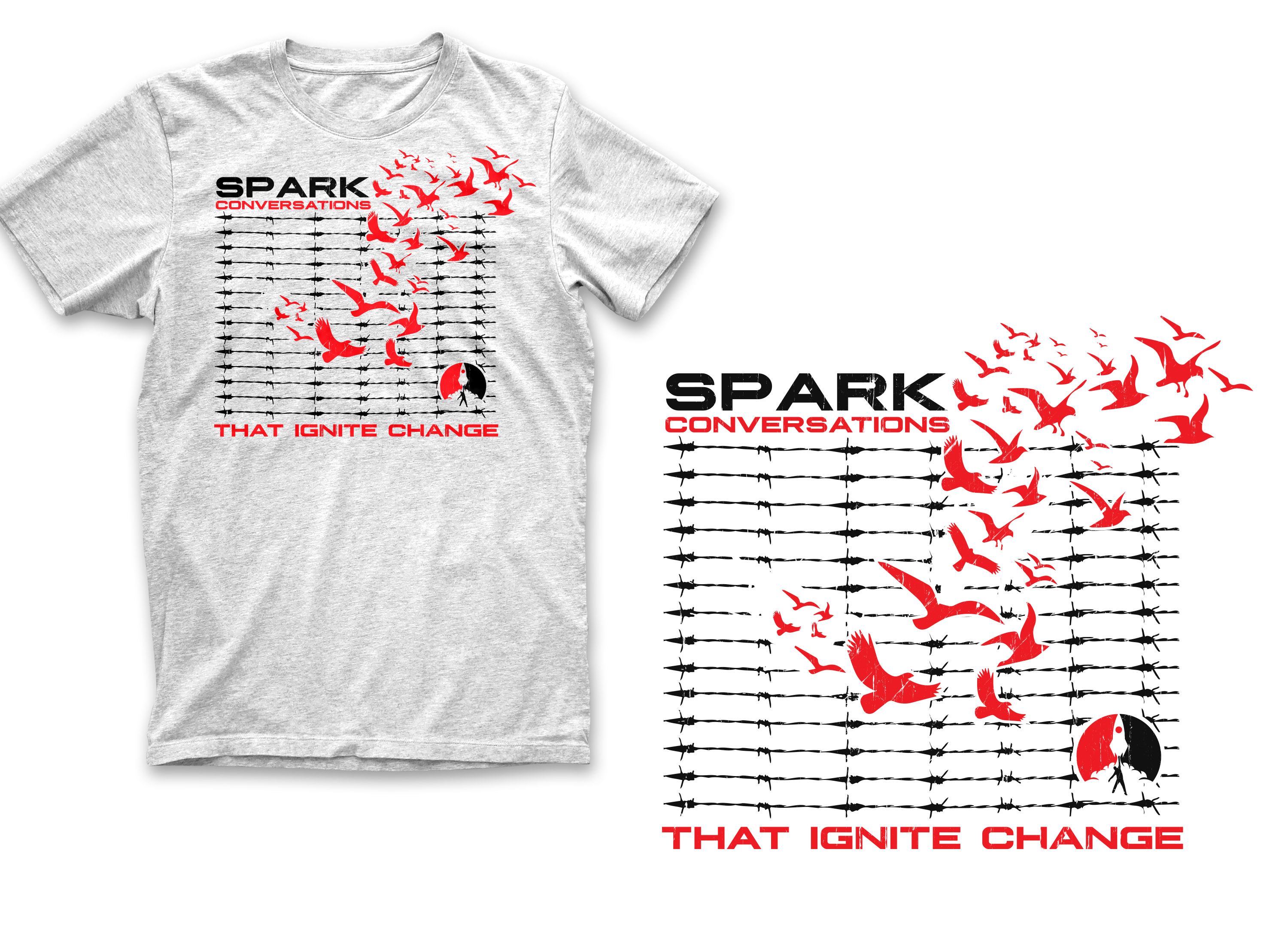 T-shirt Design by Teespixels for 4th Dimension Apparel | Design #30355783