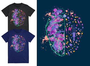 T-shirt Design by Teespixels for 4th Dimension Apparel | Design: #30371935