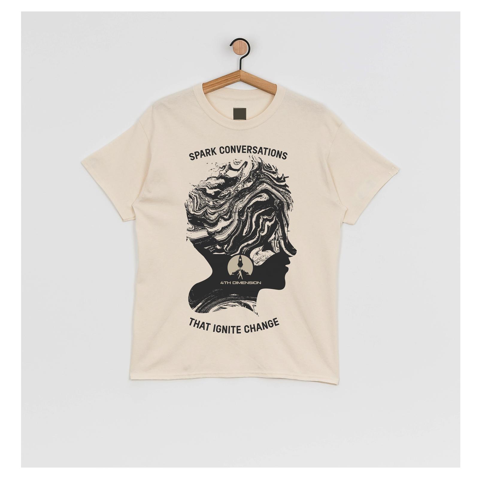 T-shirt Design by Heydale for 4th Dimension Apparel | Design #30360584