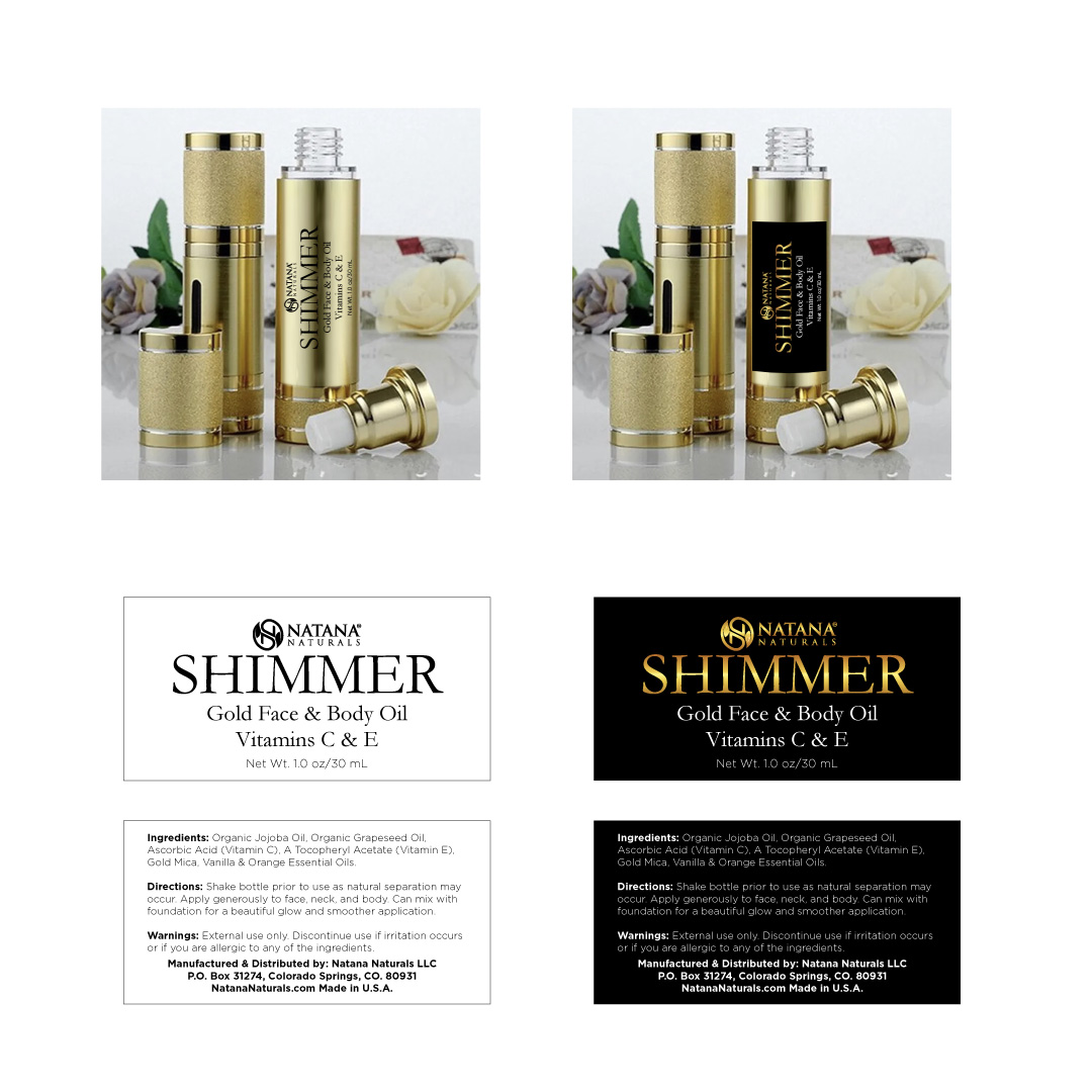 Label Design by Sergio Coelho for Natana Naturals | Design #30345957