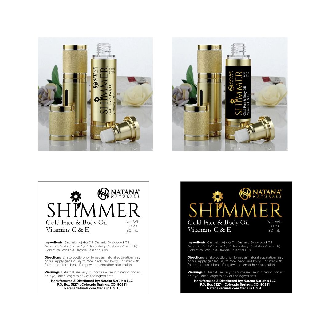 Label Design by Sergio Coelho for Natana Naturals | Design #30355923