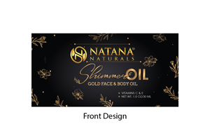 Design Étiquette par ManjulaART pour Natana Naturals | Design #30347337