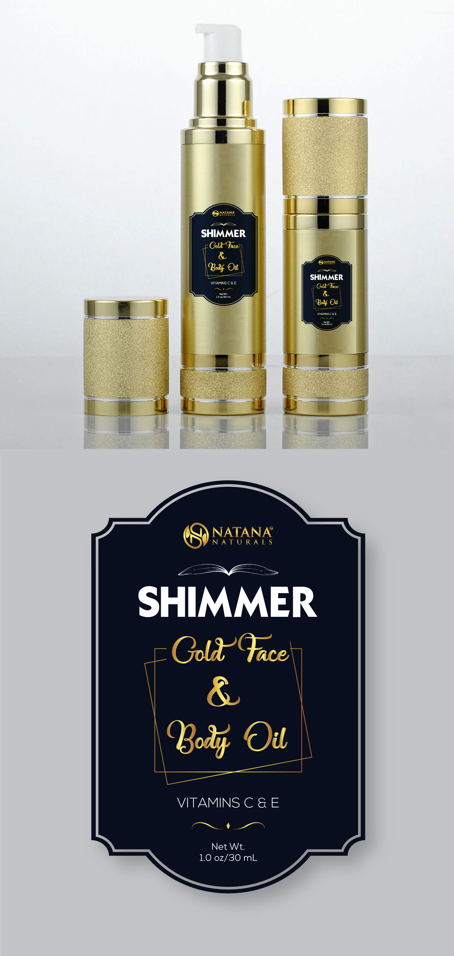 Label Design by artbitin for Natana Naturals | Design #30346603