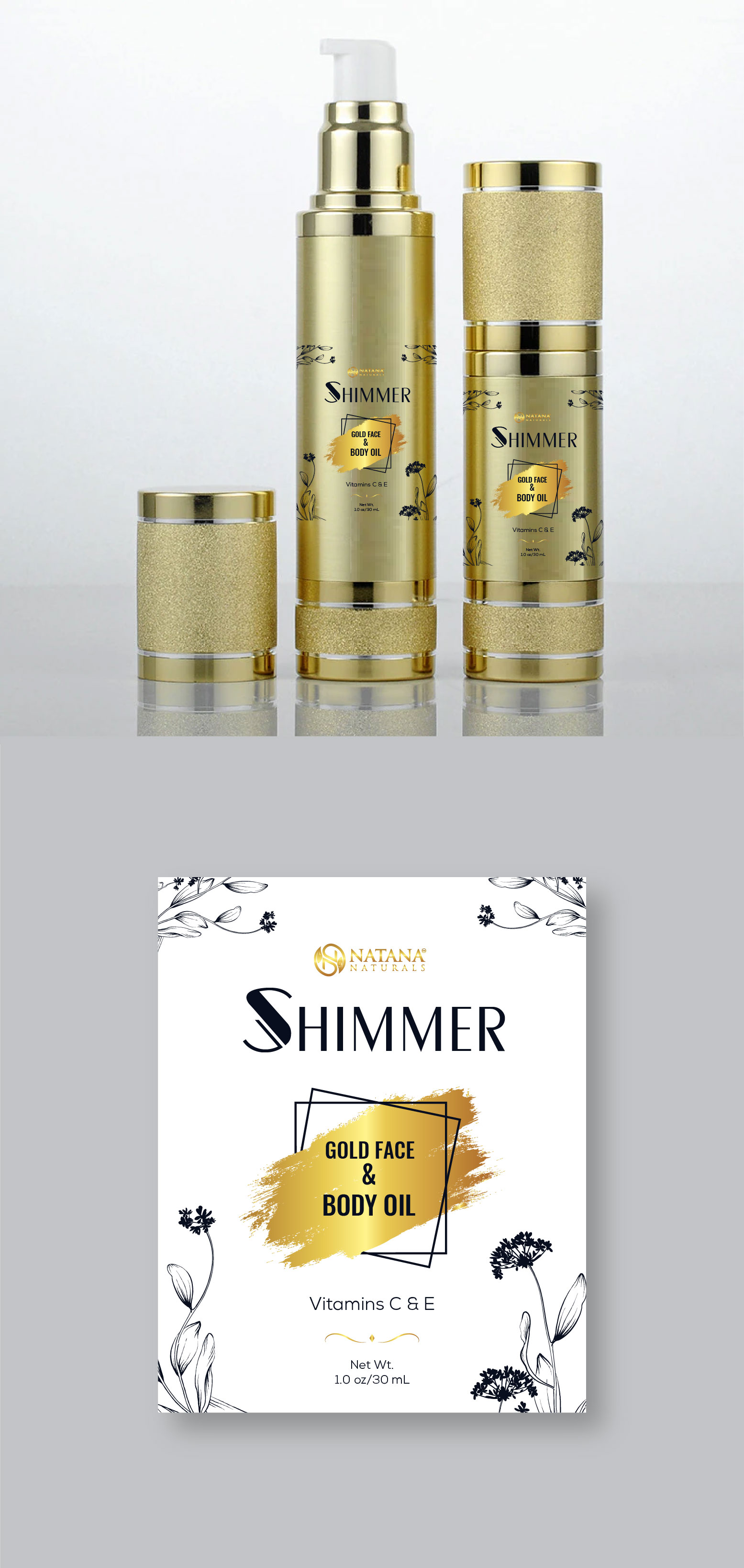 Label Design by artbitin for Natana Naturals | Design #30346607