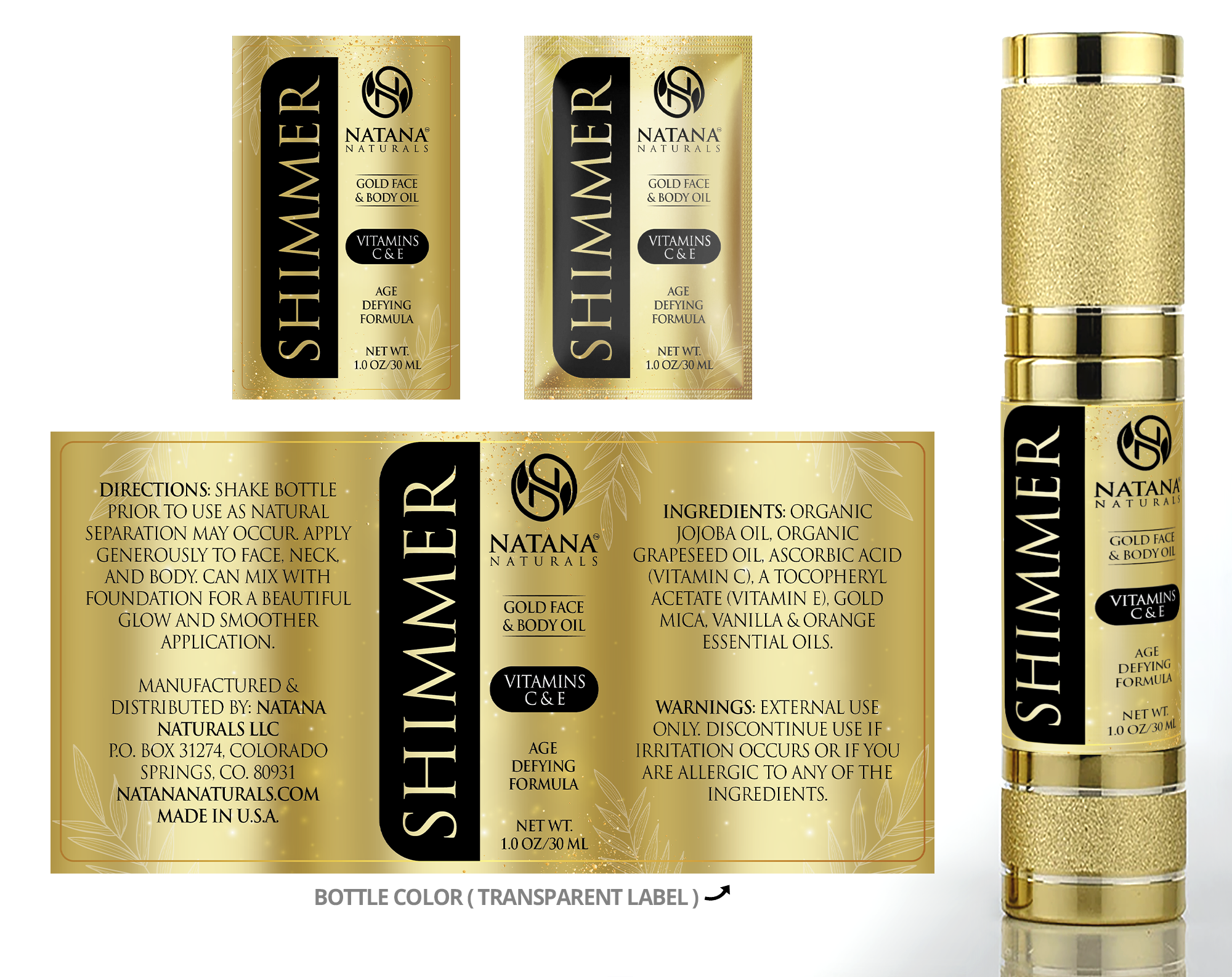 Label Design by Navisol Creatives for Natana Naturals | Design #30346519