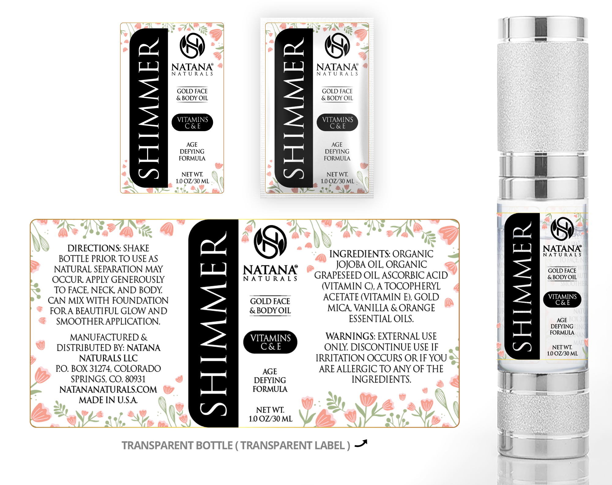 Label Design by Navisol Creatives for Natana Naturals | Design #30365140