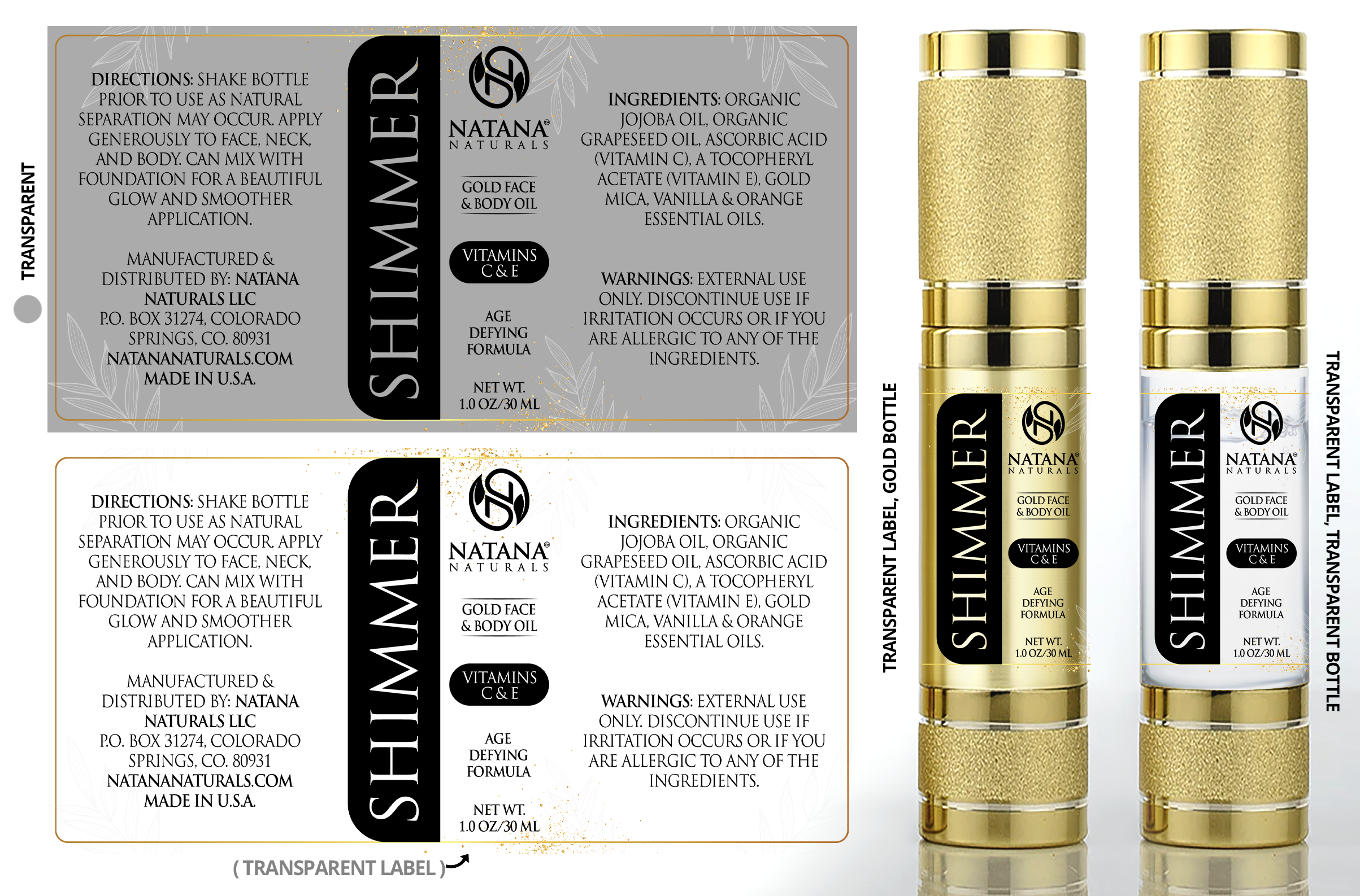 Label Design by Navisol Creatives for Natana Naturals | Design #30370820
