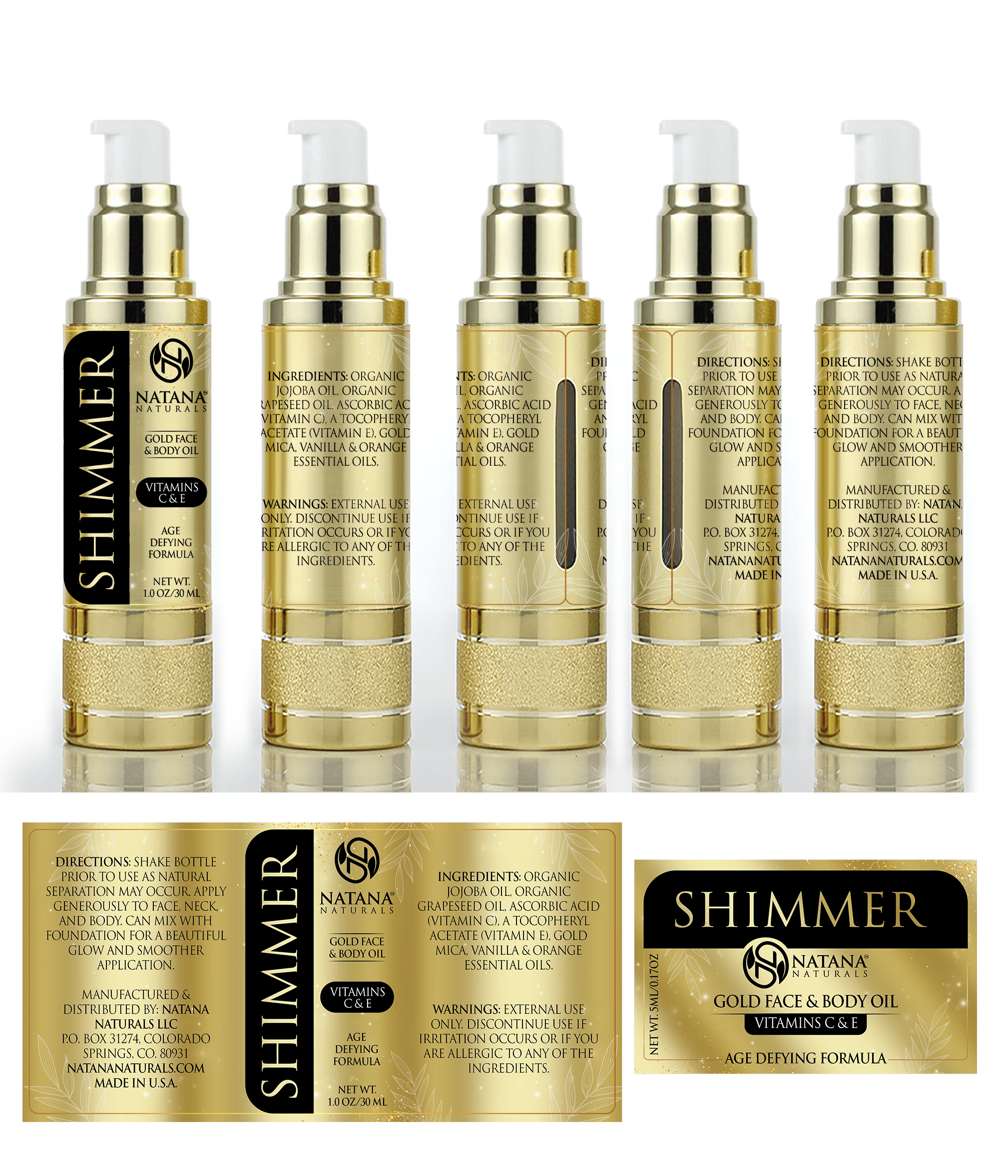 Label Design by Navisol Creatives for Natana Naturals | Design #30404060