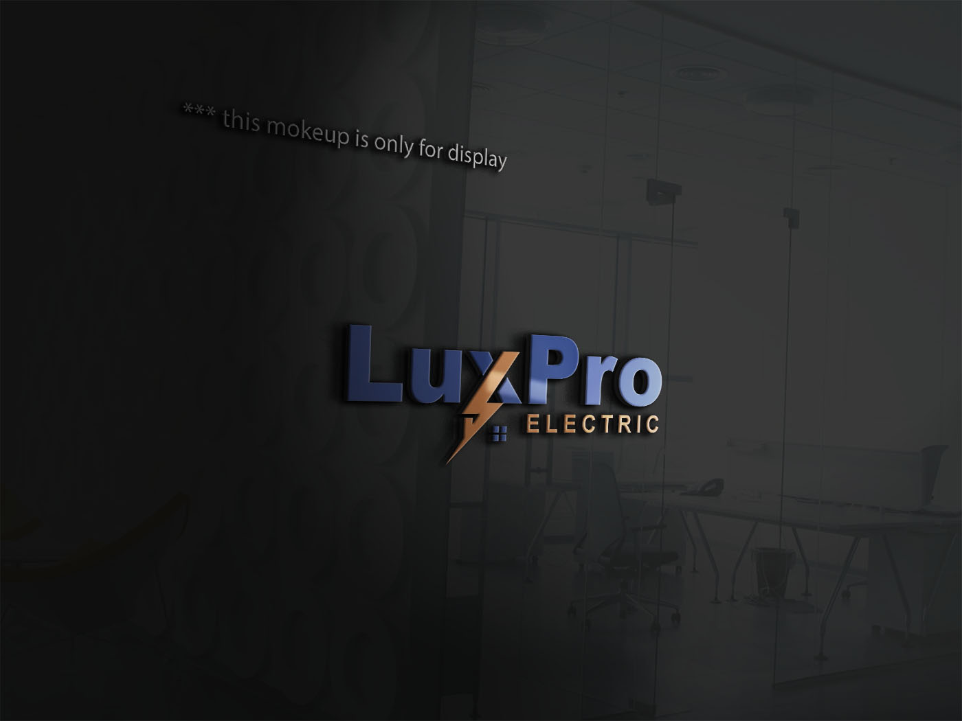Logo Design by jonkonrad for LuxPro Electric | Design #30347933