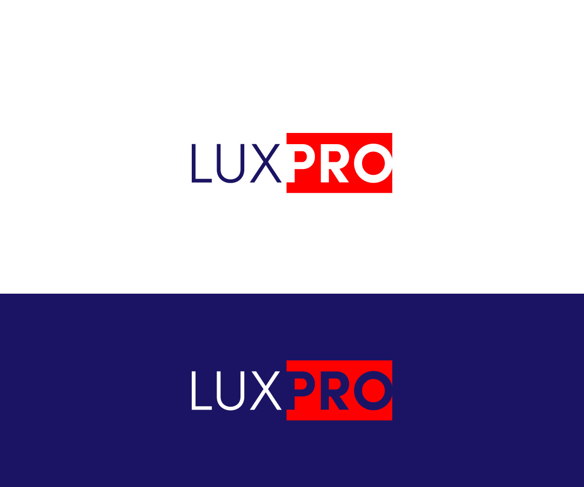 Logo Design by RS_Design for LuxPro Electric | Design #30352783