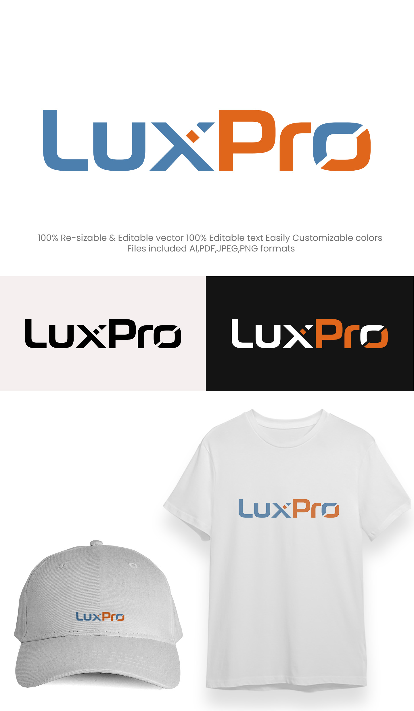 Logo-Design von Design Athics für LuxPro Electric | Design #30346457