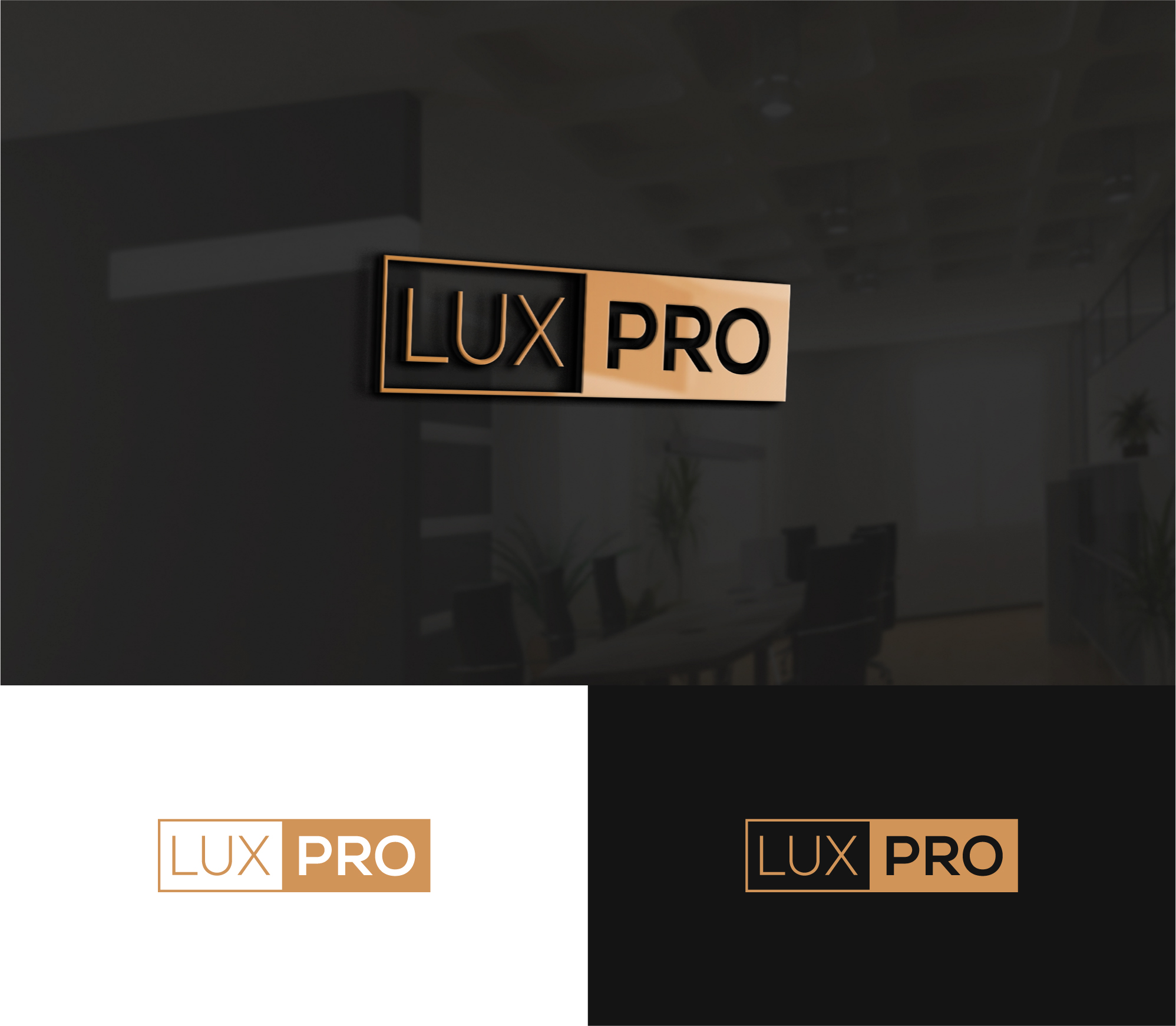 Logo Design by RKsharma for LuxPro Electric | Design #30376790