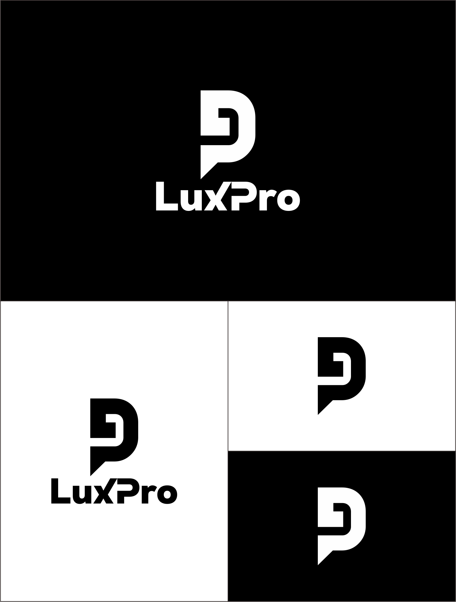 Logo Design by Student_art for LuxPro Electric | Design #30381989