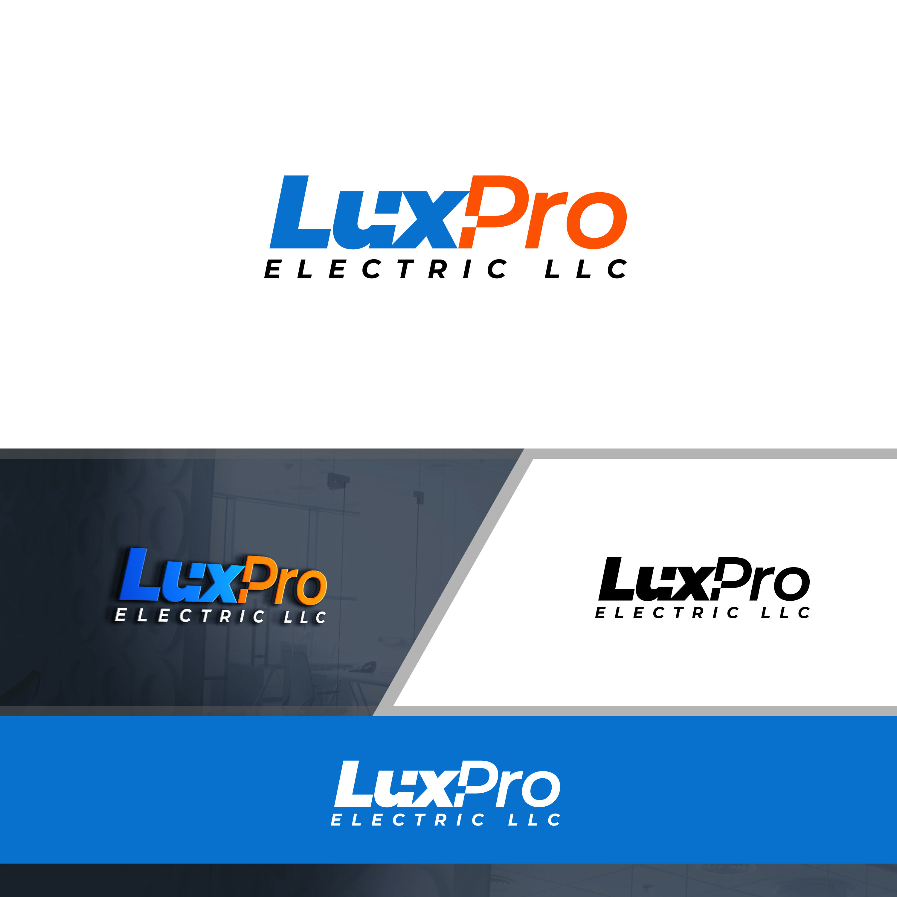 Logo-Design von ICKE für LuxPro Electric | Design #30380771