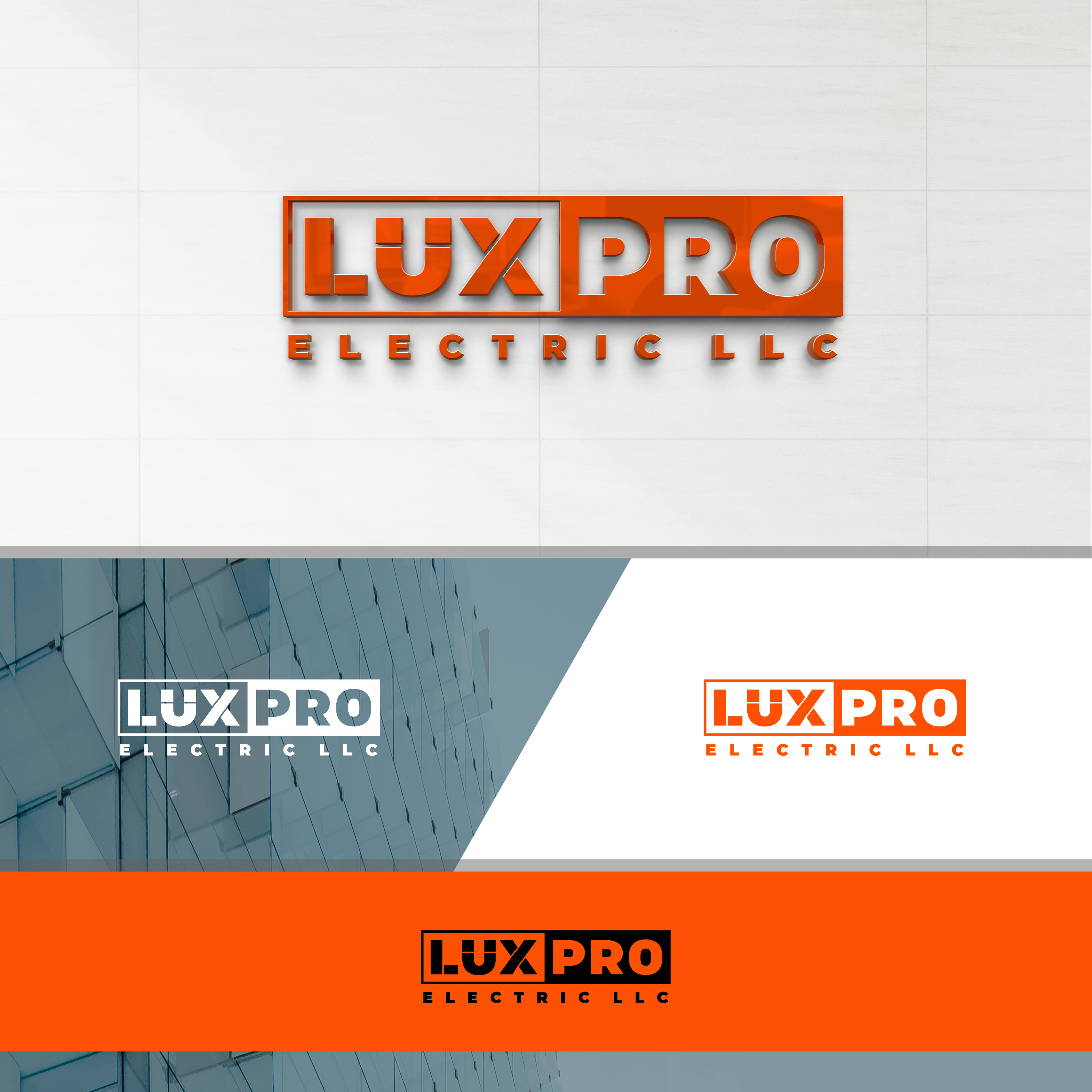 Logo-Design von ICKE für LuxPro Electric | Design #30381125