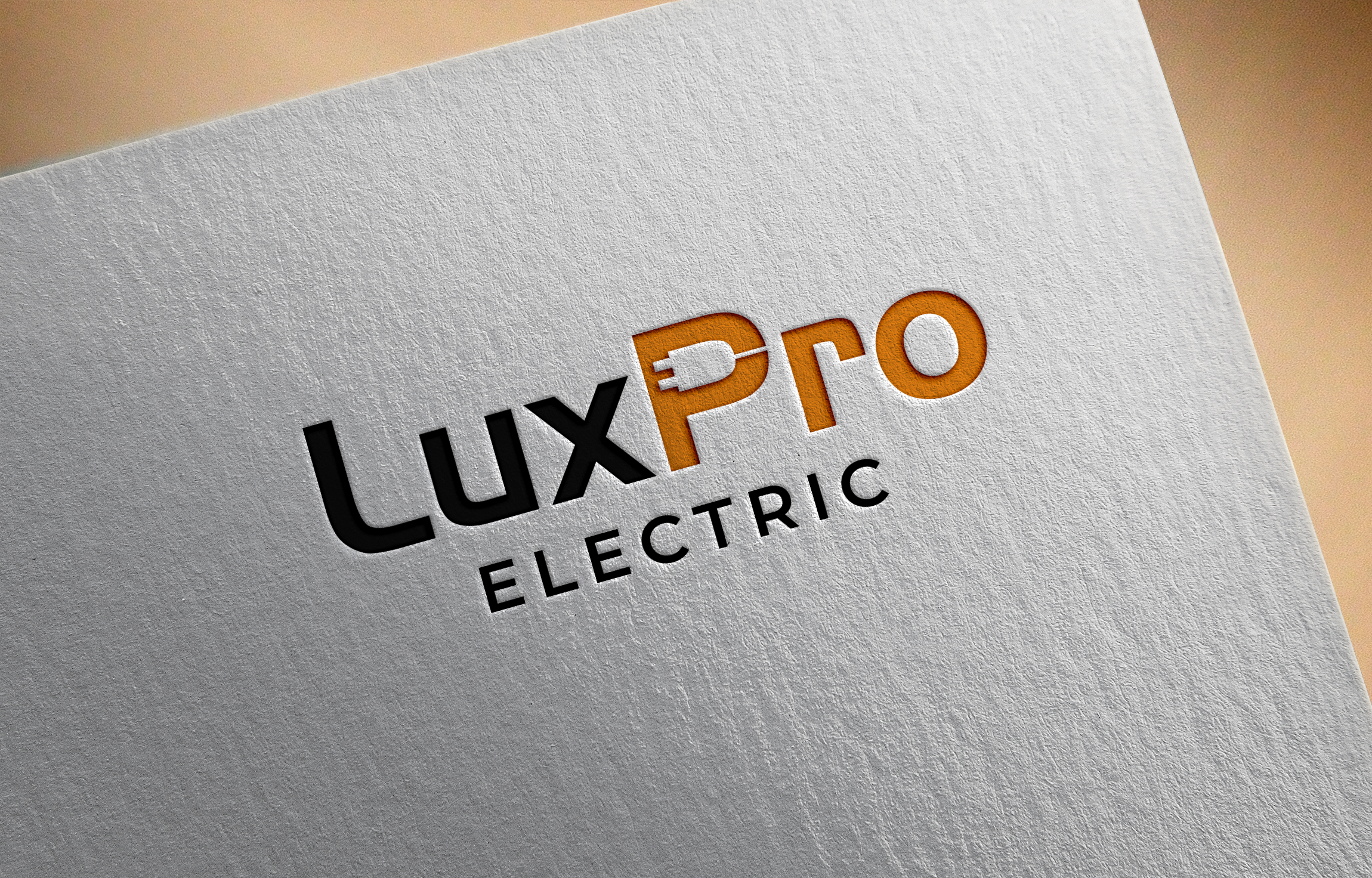 Logo Design by Graphixpointt for LuxPro Electric | Design #30343652