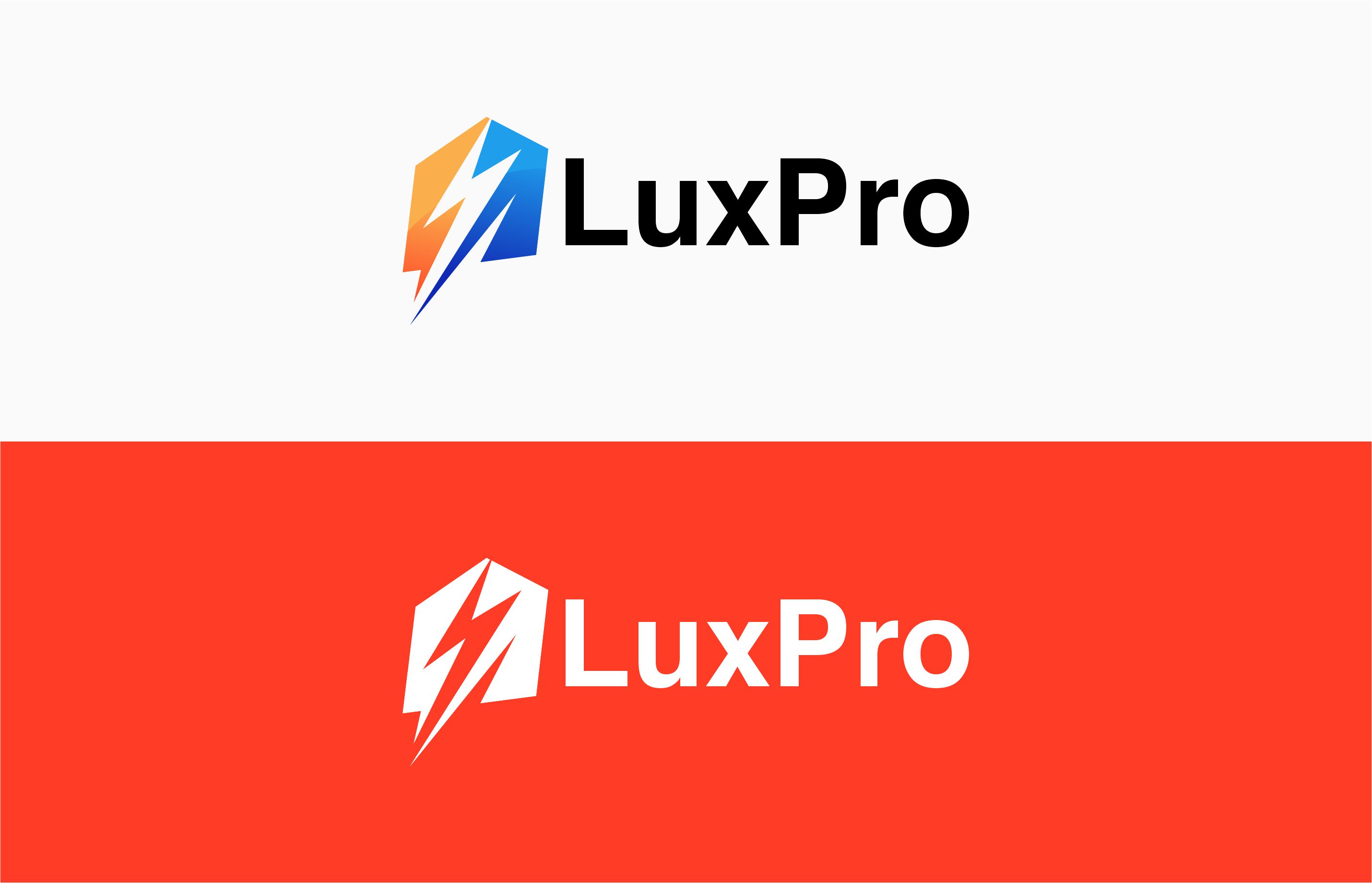 Logo Design by erikdesign for LuxPro Electric | Design #30349844