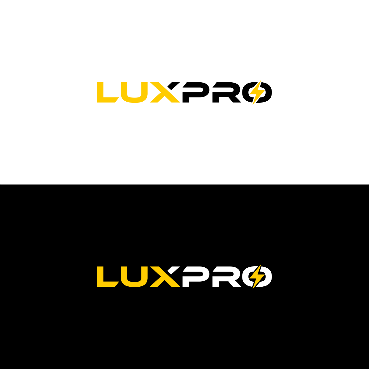 Logo Design by Kaze56 for LuxPro Electric | Design #30345894