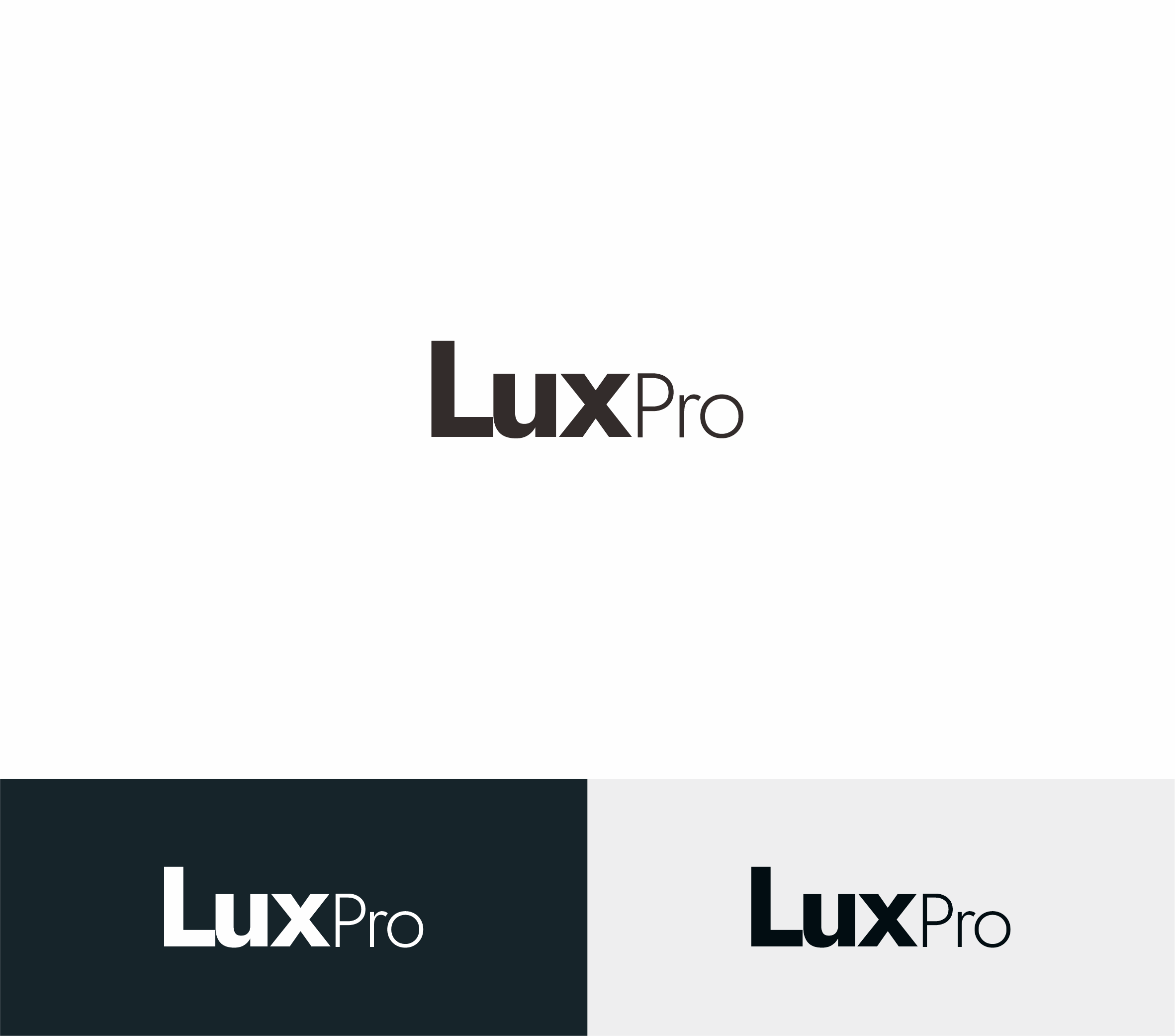 Logo Design by Design by Nilahm for LuxPro Electric | Design #30353720