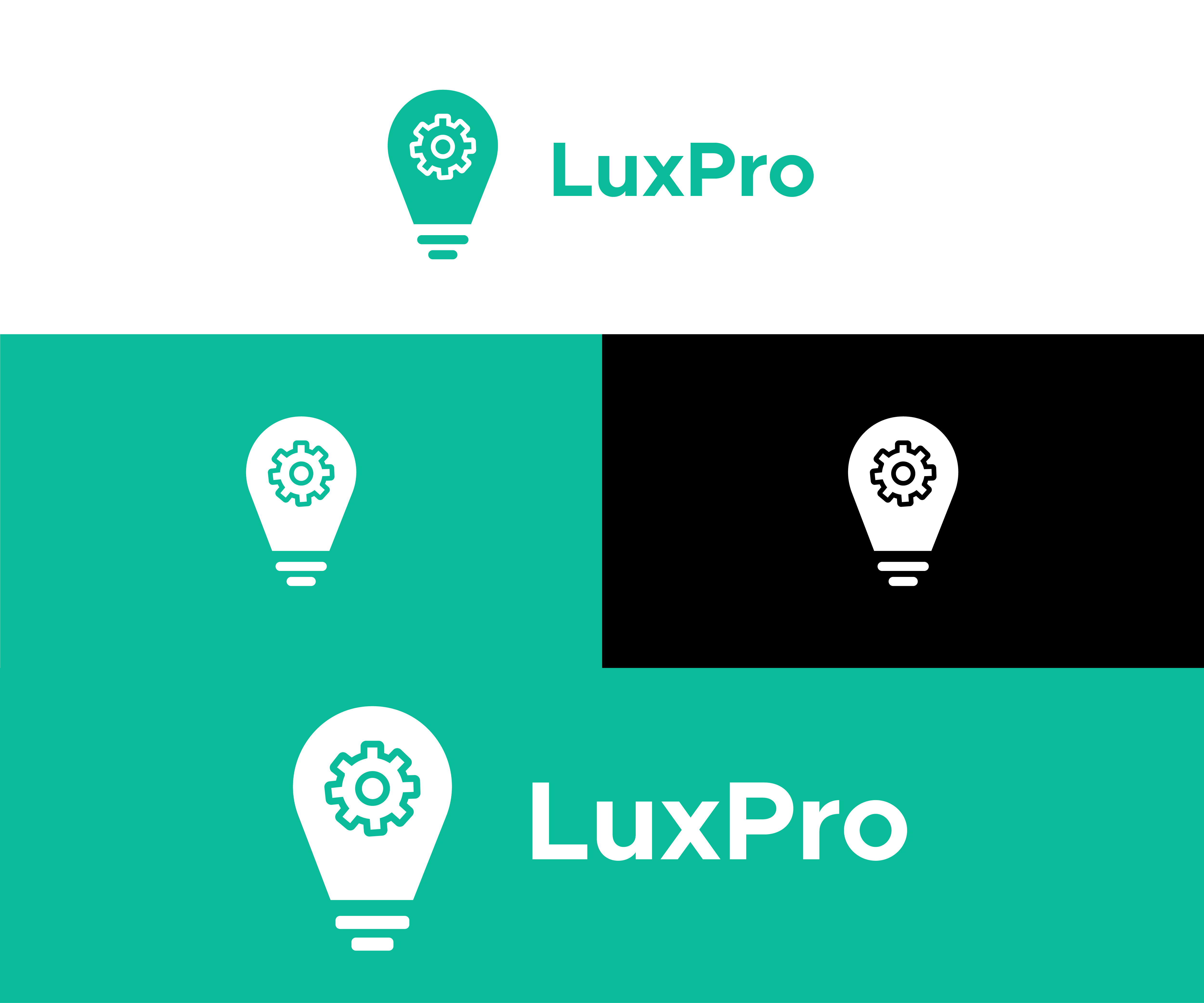 Logo Design by GraphiKraft for LuxPro Electric | Design #30352093