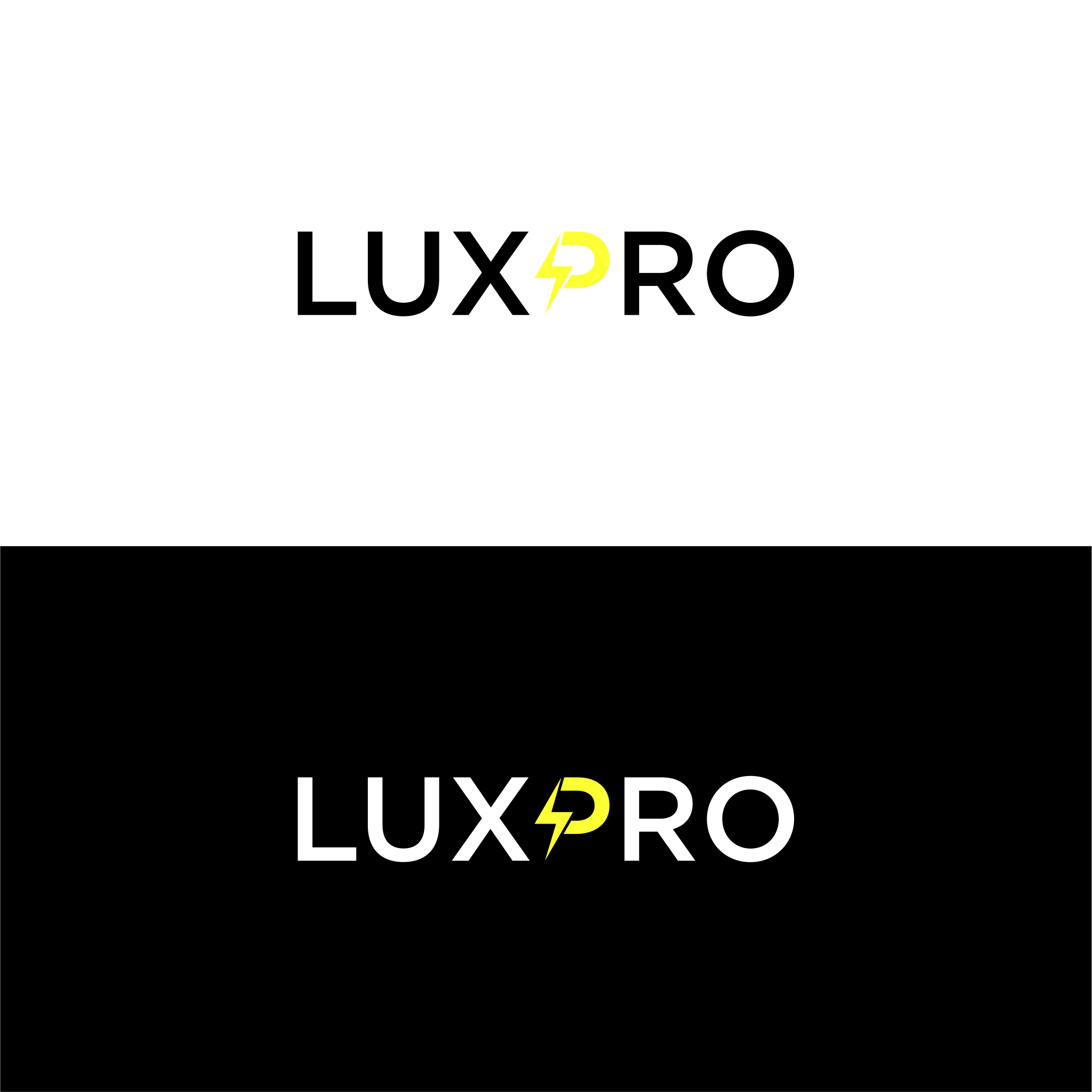 Logo Design by alin.Art for LuxPro Electric | Design #30354493