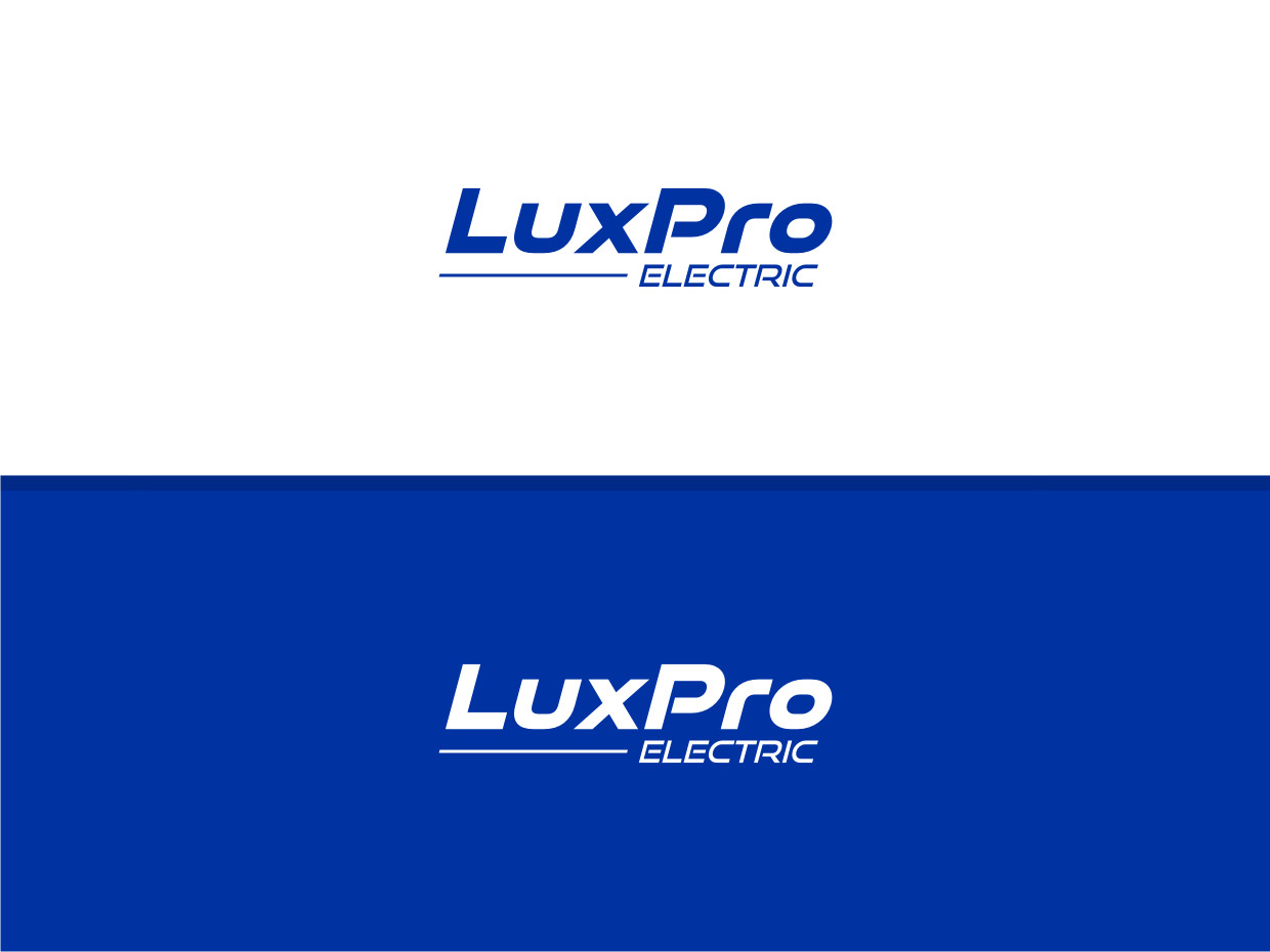 Logo Design by Atvento Graphics for LuxPro Electric | Design #30366754