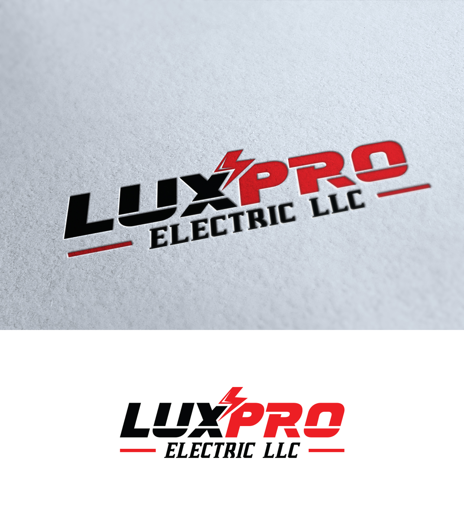 Logo Design by Impressive Solutions for LuxPro Electric | Design #30350614
