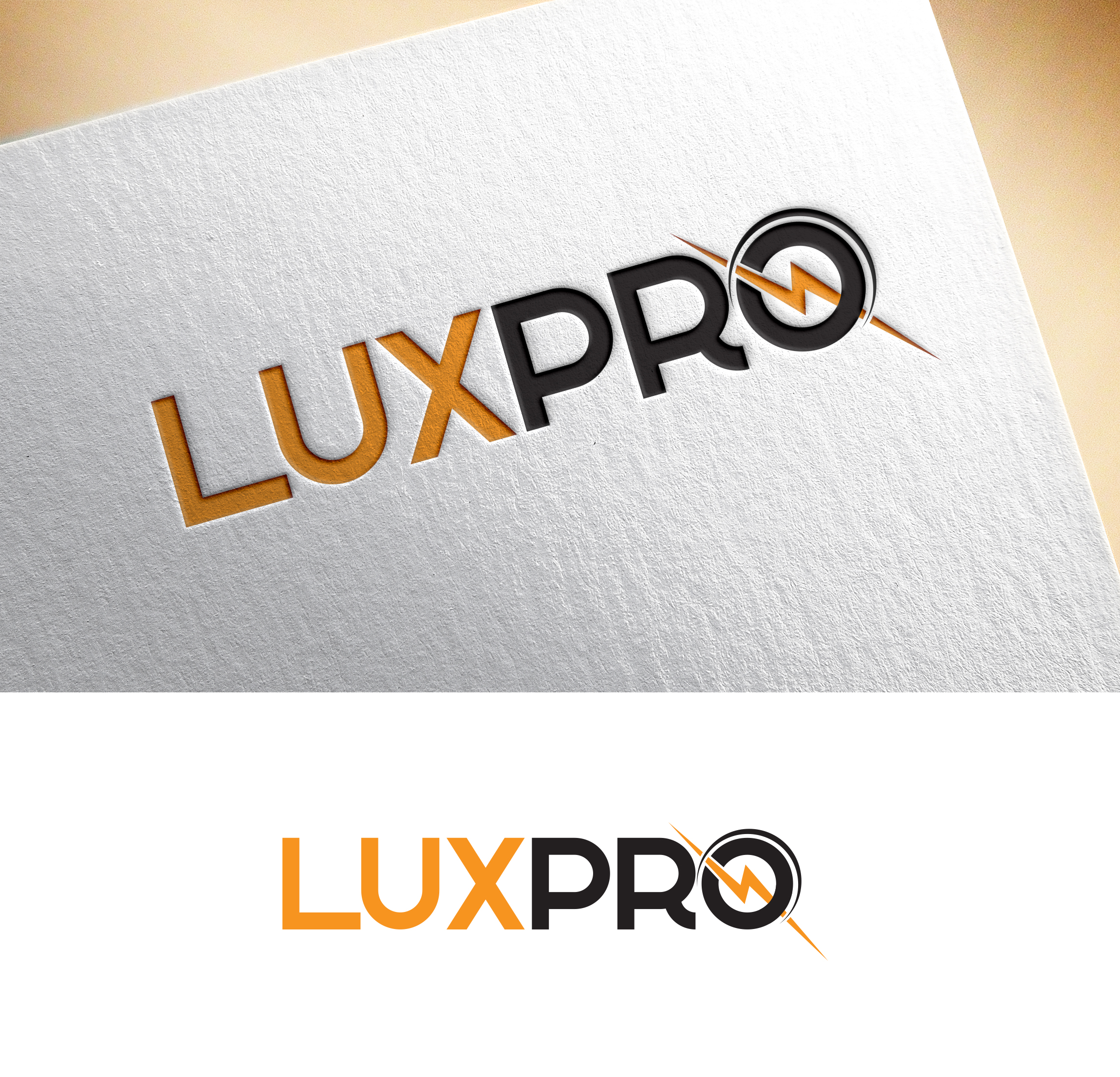 Logo Design by Impressive Solutions for LuxPro Electric | Design #30350616